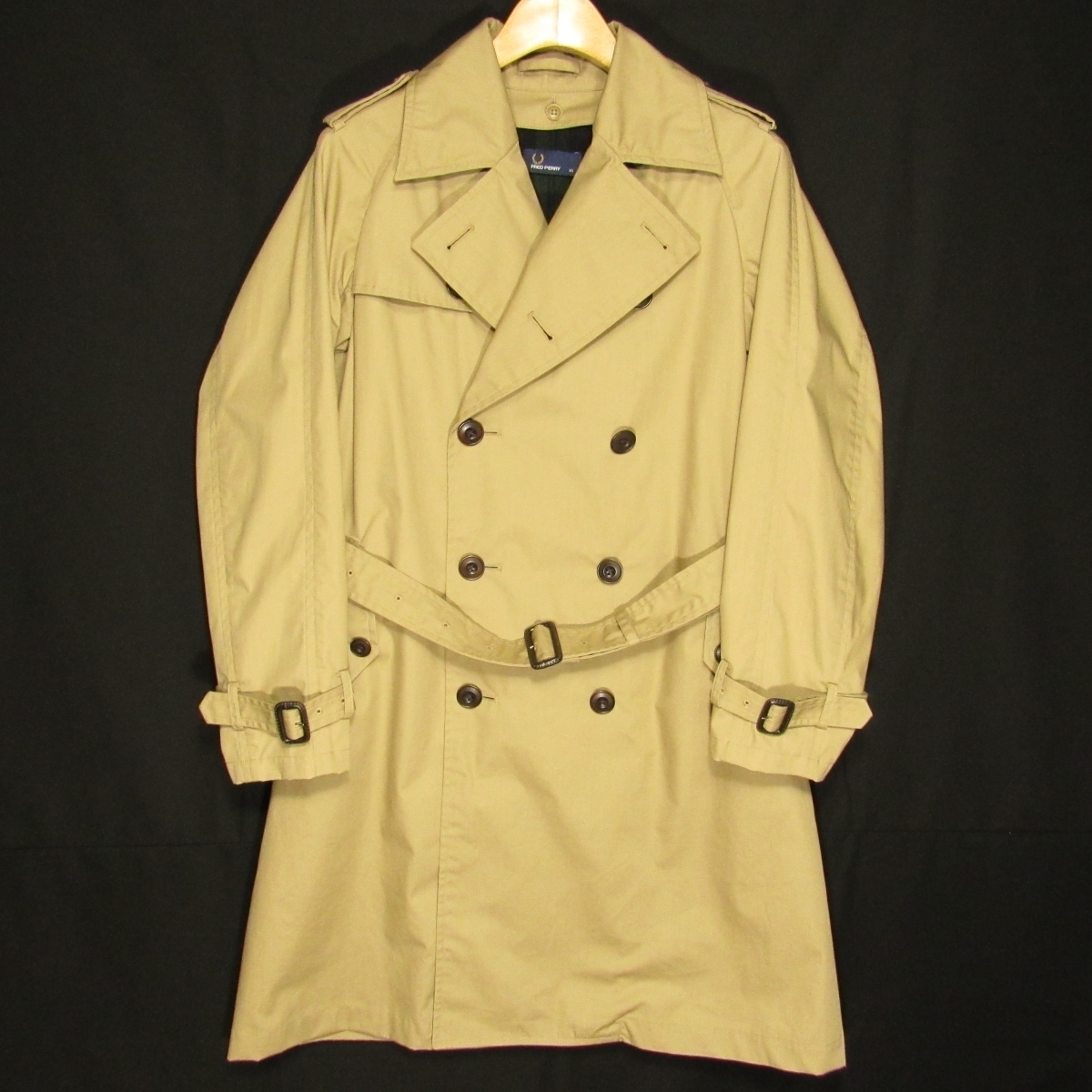 独創的 秋冬 XS トレンチコート ライナー付 メンズ PERRY FRED フレッドペリー 定価4.2万 美品 春先 F2513 日本規格 防風 透湿 撥水 ベージュ XSサイズ以下 独創的 秋冬 XS トレンチコート ライナー付 メンズ PERRY FRED フレッドペリー 定価4.2万 美品 春先 F2513 日本規格 防風 透湿 撥水 ベージュ XSサイズ以下