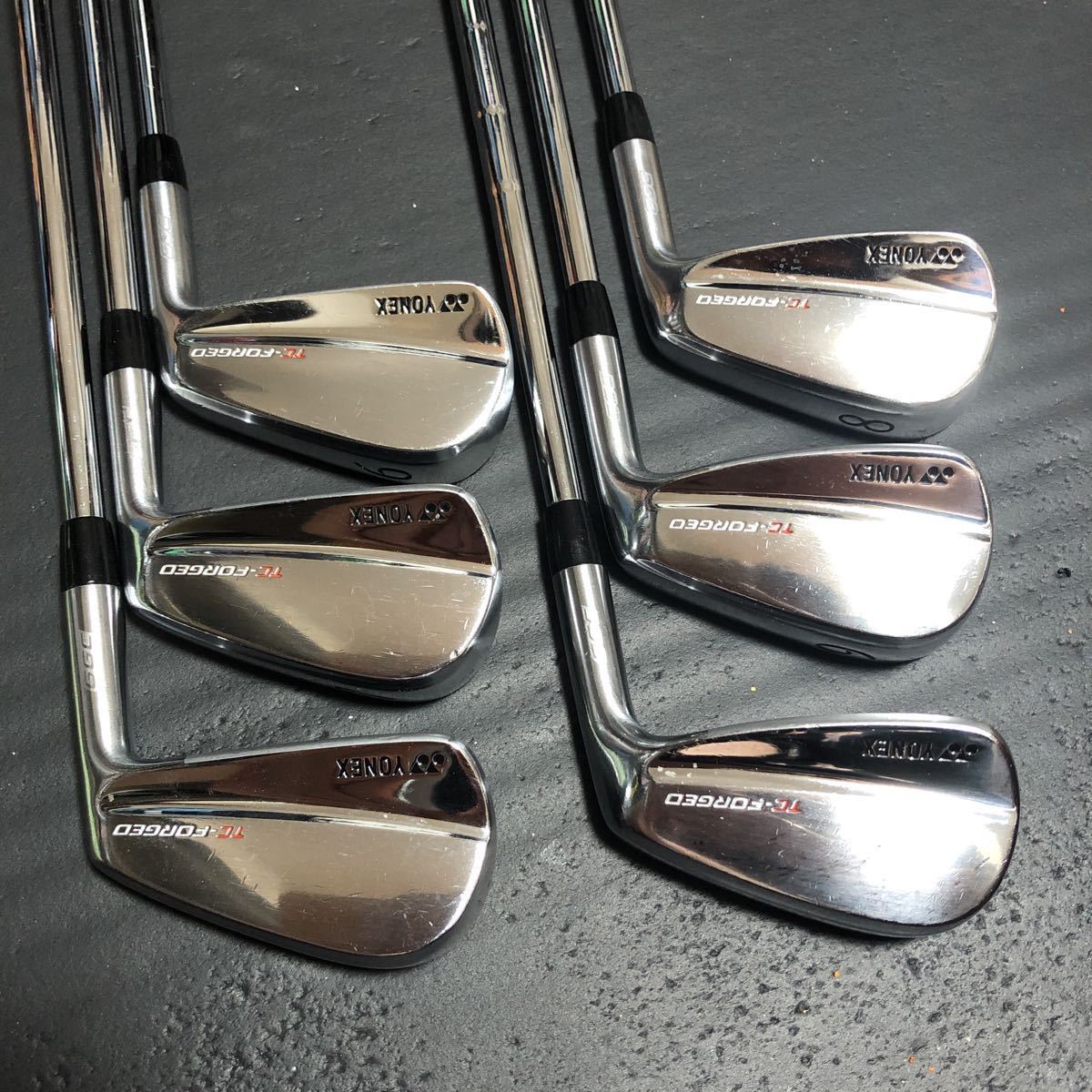 希少 名器 YONEX ヨネックス TC-FORGED アイアンセット マッスルバック