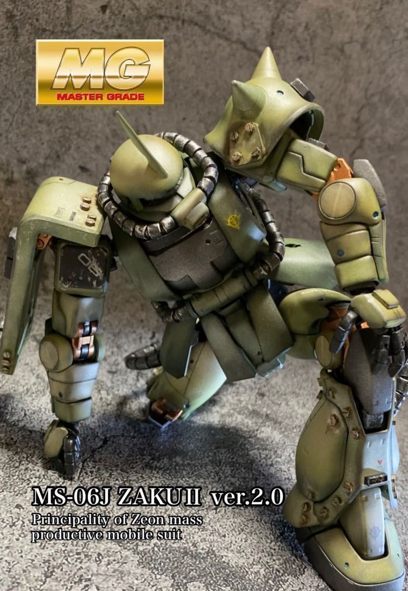 Yahoo!オークション - 古風ザクⅡ MG 1/100 MS-06J ザクⅡ Ver Yahoo!オークション - 古風ザクⅡ MG 1/100 MS-06J ザクⅡ Ver