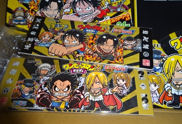 新品☆ワンピースマン2 ロッテオンラインショップ限定シール付きセット