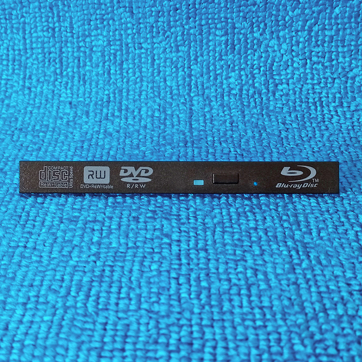 【送料込】12.7mm スリムドライブ ベゼル DVD ブルーレイ CD BD ノートPC パソコン RW ROM 自作 部品 予備 交換 保管 補完 フタ 蓋 板_画像2