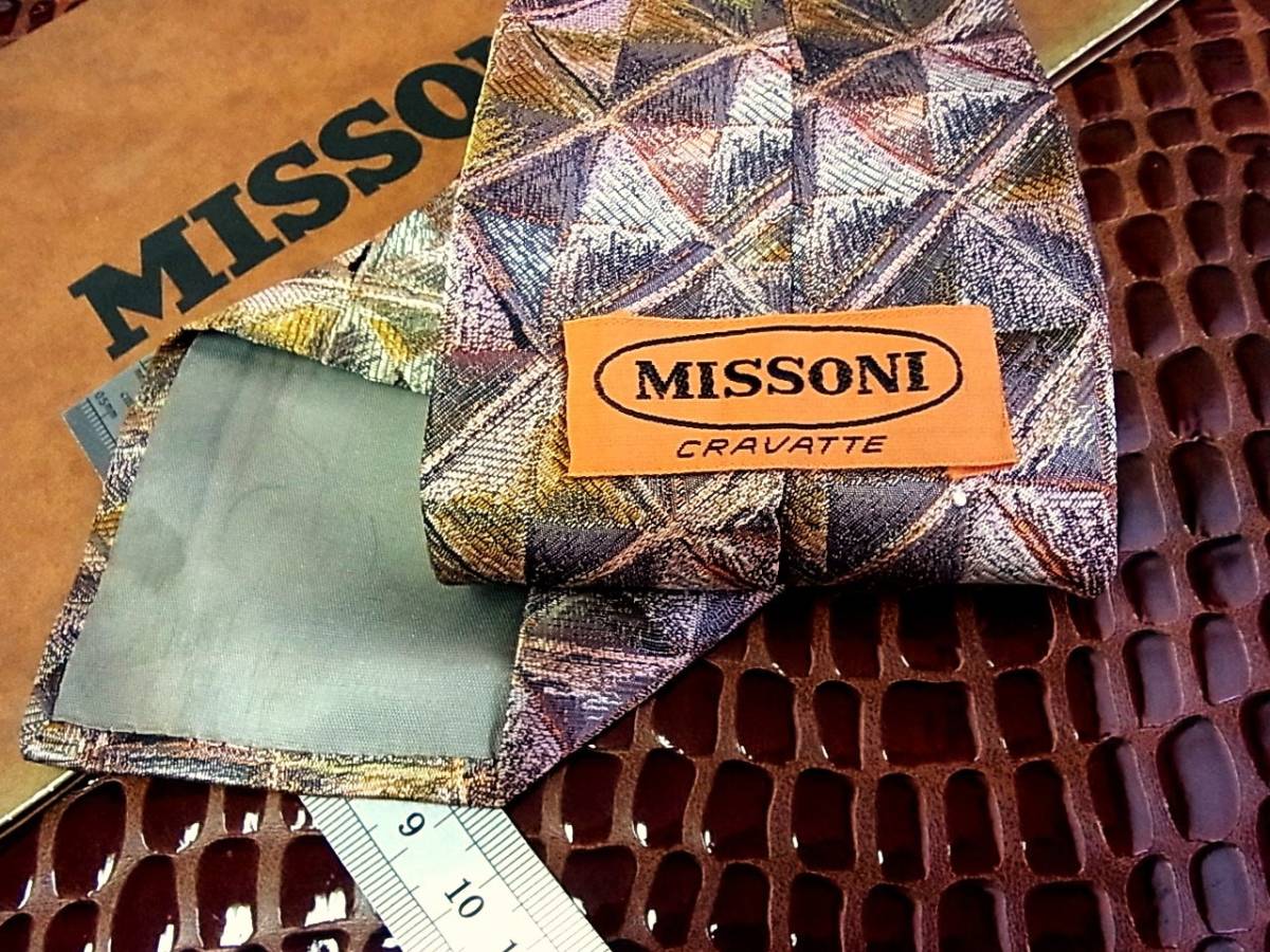 #E2174N* superior article * Missoni [ color. ...*MISSONI] necktie 