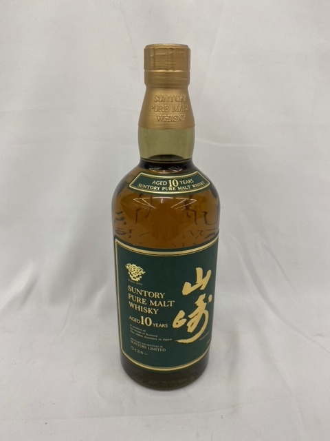 SUNTORY サントリー 山崎 10年 ピュアモルト グリーンラベル ...