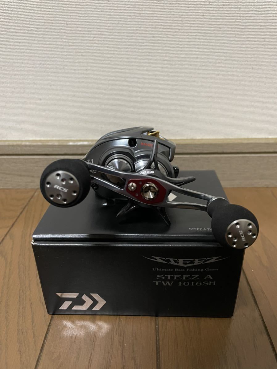 ダイワ スティーズ A TW 1016SH 右ハンドルギア比7.1 美品