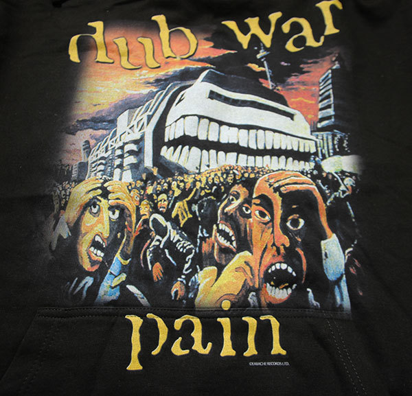 Dub War (ダブウォー) パーカー プルオーバー Dub War Pain Pullover Hoodie Black (The Earache Records) Metal_画像2