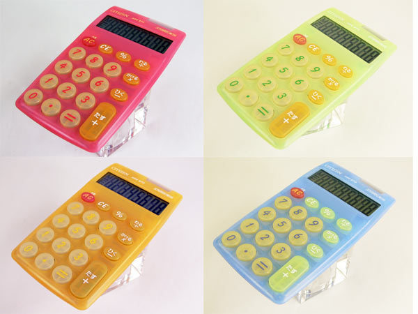  calculator count machine Citizen CBM large display 2 power HDE87 series color leaving a decision to someone else x1 pcs 