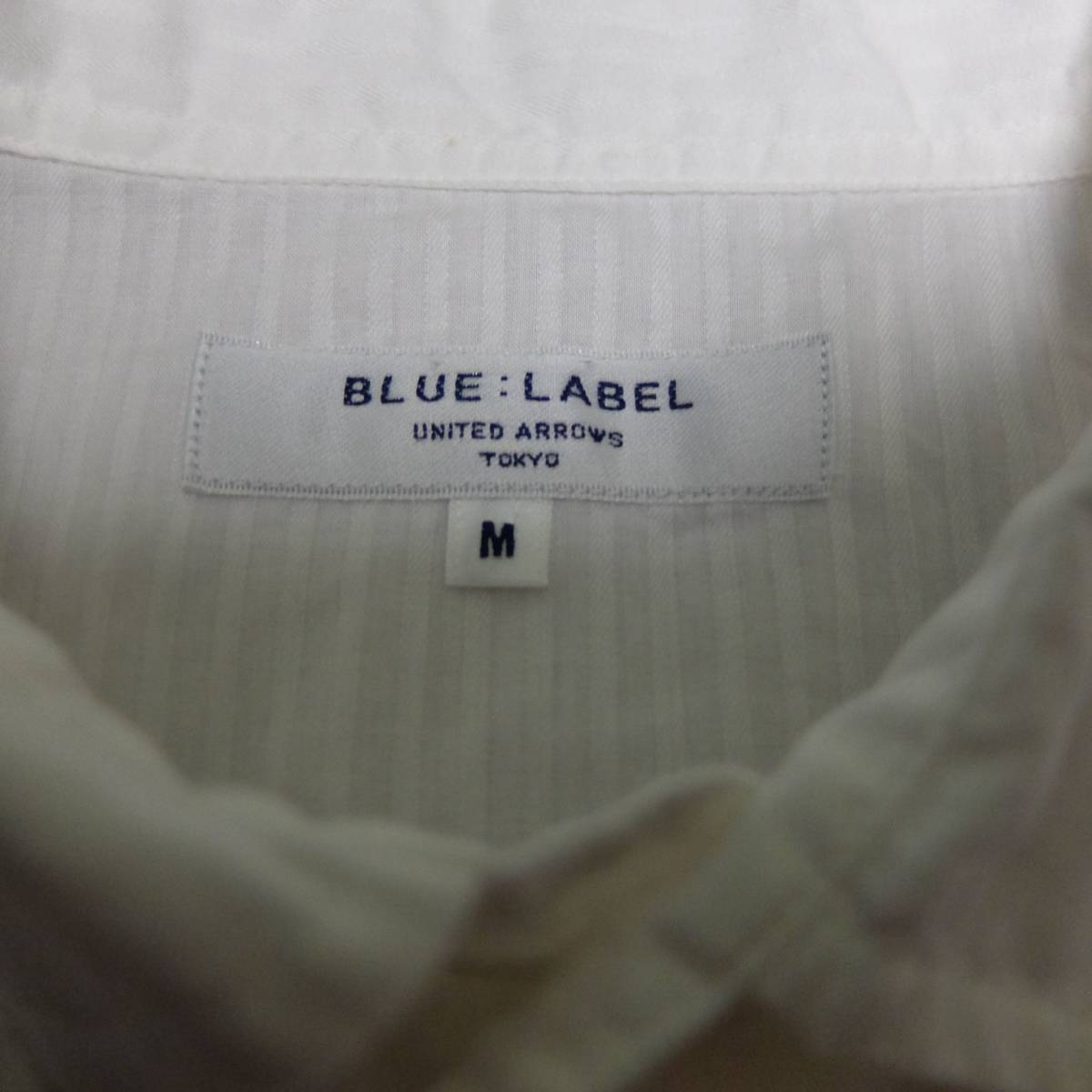 yunaitedo Arrows Blue Label short sleeves shirt M made in Japan UNITED ARROWS used 