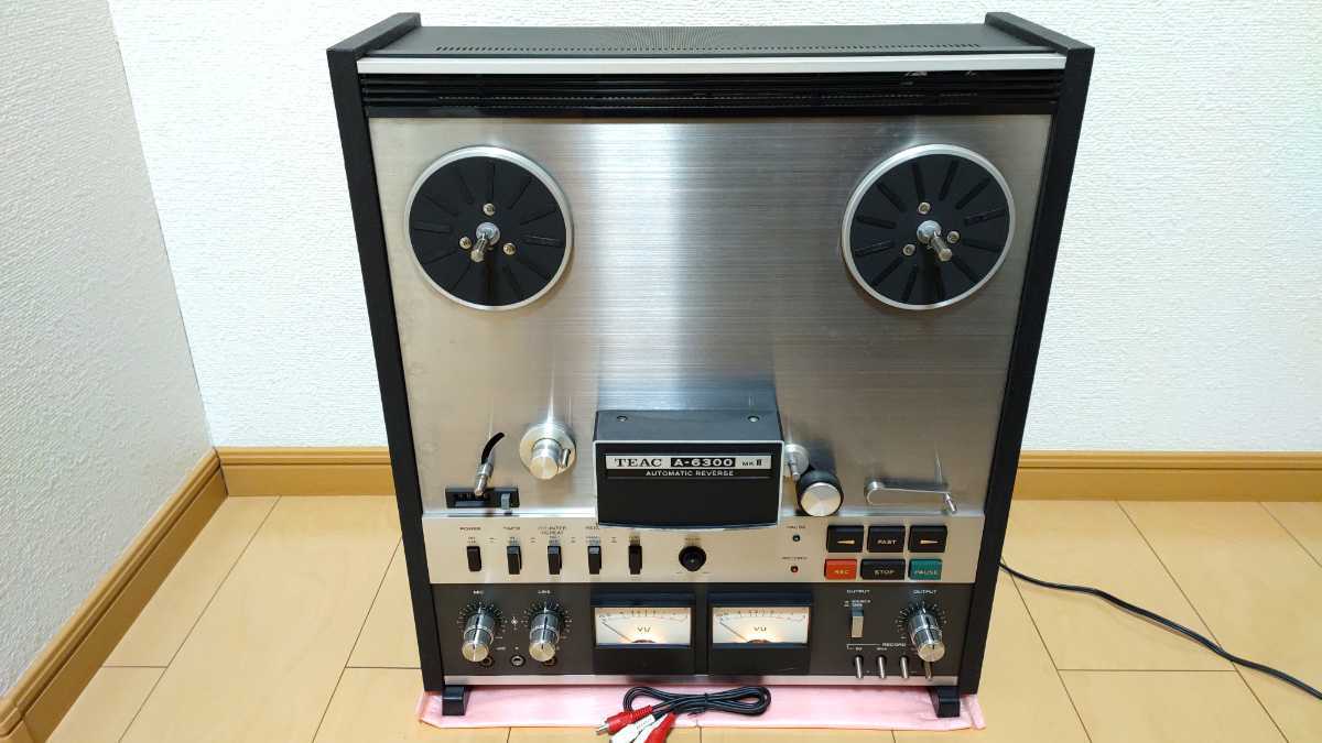 倉庫整理】【ジャンク】TEAC ティアック オープンリールデッキ A-6300