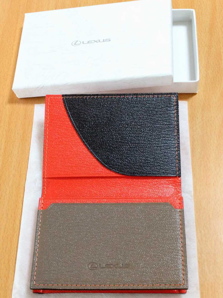 ヤフオク! - LEXUS 名刺入れ カードケース 新品 レクサスコレクシ...