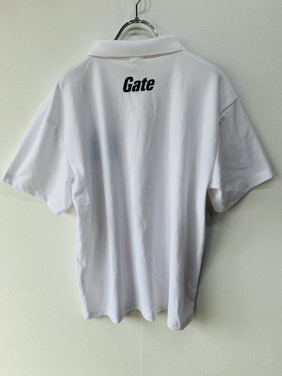 京都インターハイ　ポロシャツ　　XLサイズ　白/ホワイト 　大きいサイズ　2015　非売品　レア　G794_画像4