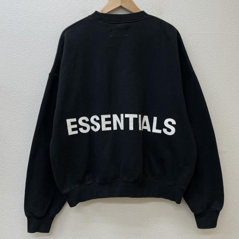 フィアーオブゴッド FOG ESSENTIALS エフオージー エッセンシャルズ バック ロゴ プリント スウェット トレーナー トレーナー S 