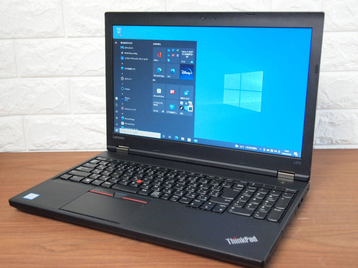 Lenovo ThinkPad L570 20JR-A07RJP《Core i5-6200U 2.30GHz / 4GB / 500GB / Wi-Fi / Windows10 レノボ 15型 ノートパソコン PC 14002_画像1