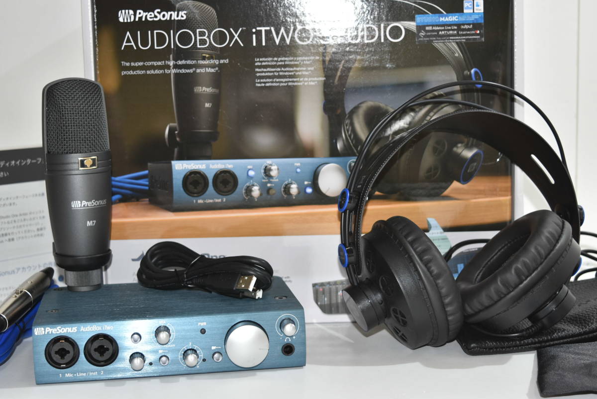 ブラウン×ピンク PreSonus AudioBox iTwo Studio DTMセット - 通販 