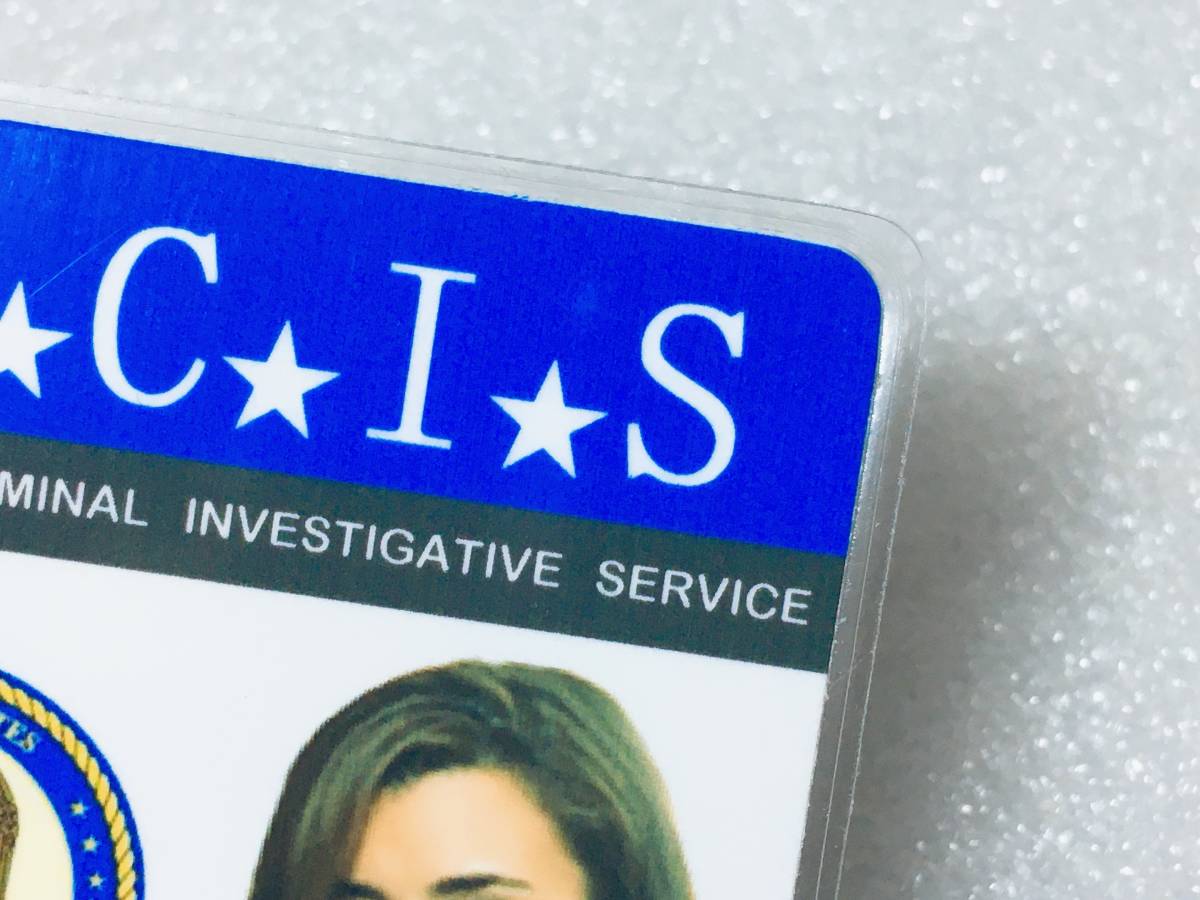 * America popular movie drama goods NCIS navy crime ...NCIS department member jivada vi -do coat tepabro san ID card T01B *