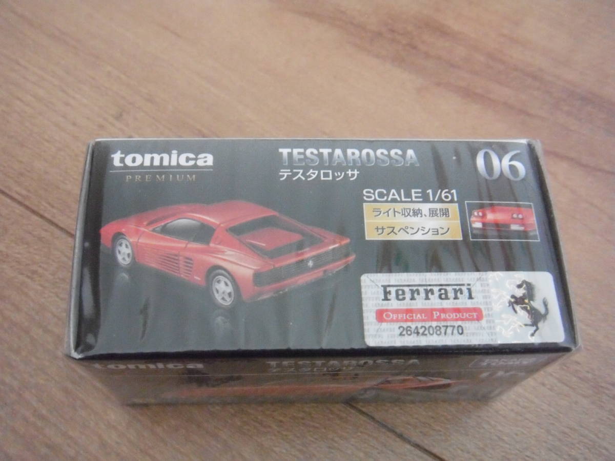トミカ　フェラーリ　テスタロッサ　ミニカー　赤　レッド　FERRARI　TESTAROSSA_画像3