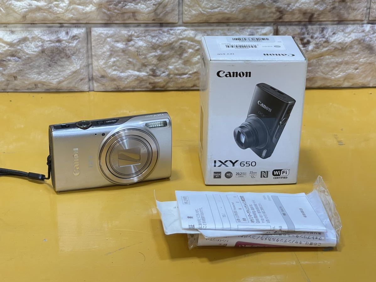 商品一覧 Canon IXY 650 BK 新品未開封 bli-involvert.no