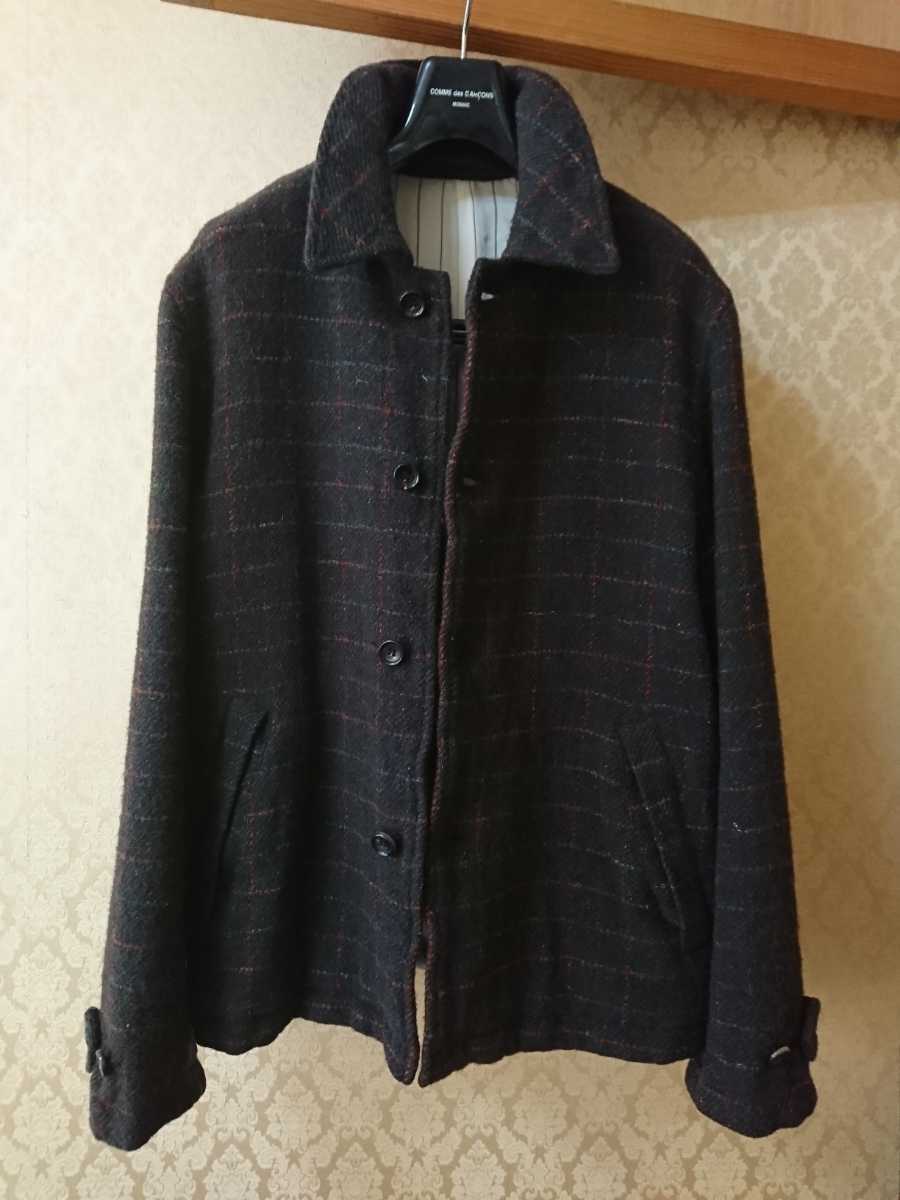 COMME des GARCONS HOMME コムデギャルソンオム ウール縮絨 ブルゾン