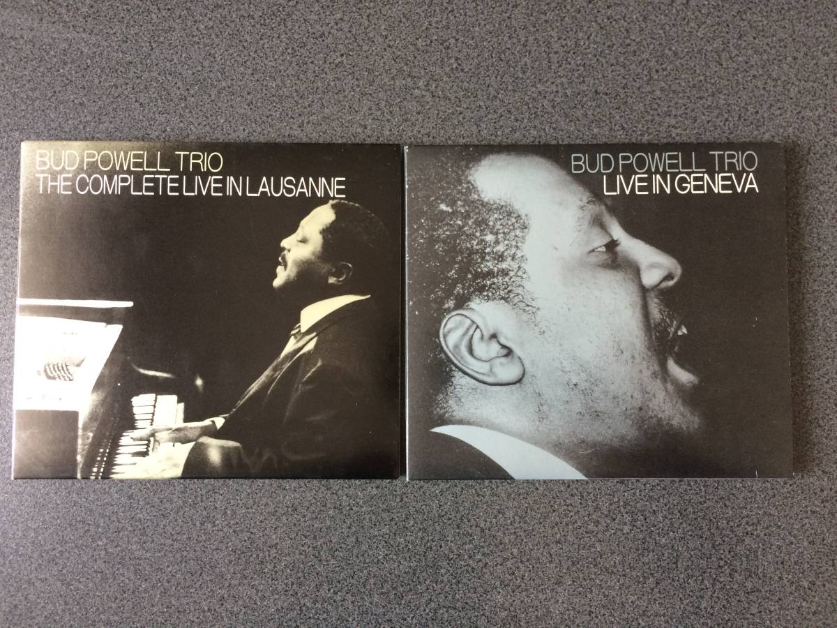 ★☆【CD】The Complete Live In Lausanne / Live in Geneva バド・パウエル2枚セット Bud Powell Trio 【デジパック】☆★_画像1