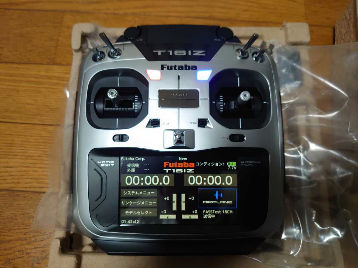 通電のみ 未使用 フタバ 16IZ ヘリ用 モード1 Futaba 送信機 R7108SBレシーバーセット