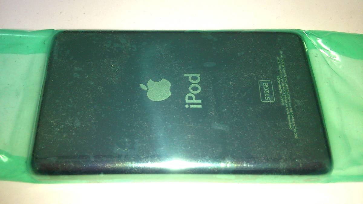 美品 iPod classic (160GB→SSD 512GB 大容量化) ゴールドホワイト (外装一式 バッテリー等 新品) 第7世代 本体_画像9