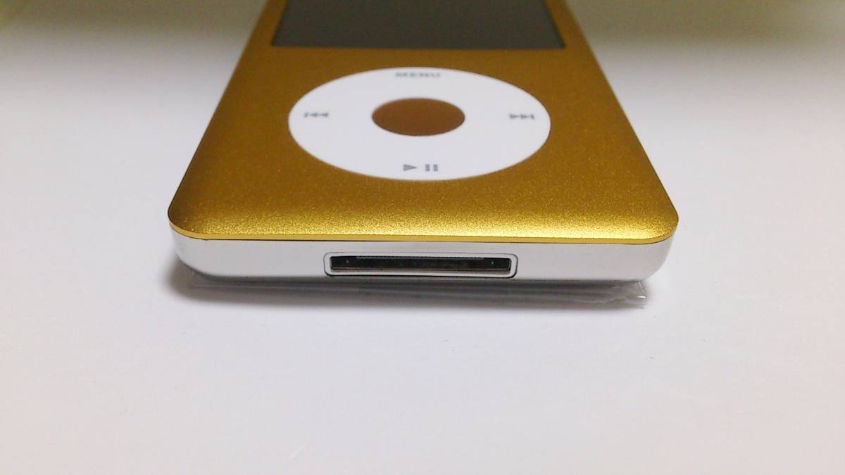 美品 iPod classic (160GB→SSD 512GB 大容量化) ゴールドホワイト