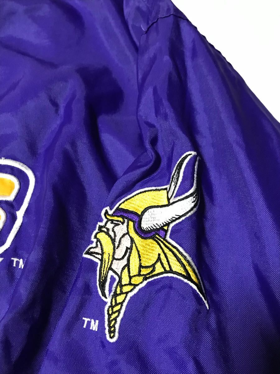 ミネソタ バイキングス VIKINGS プルオーバー  ナイロンジャケット STARTER スターター 90s NFL アメフト