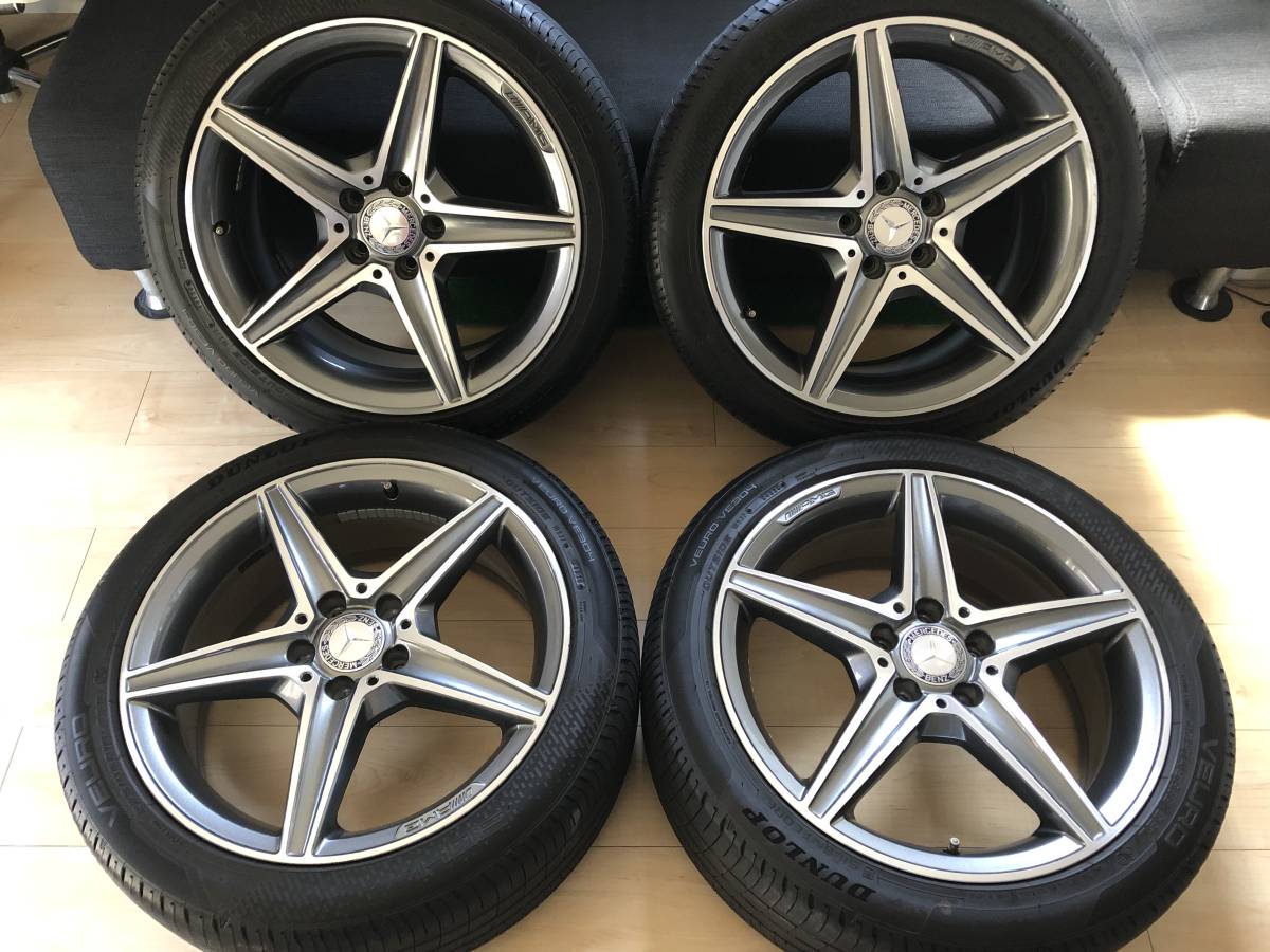 メルセデスベンツ Cクラス W205/C205 純正 AMG ホイール 18インチ