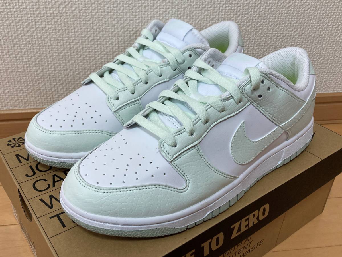 NIKE WMNS DUNK LOW NEXT NATURE WHITE MINT 28 5cm US11 5 DN1431-102