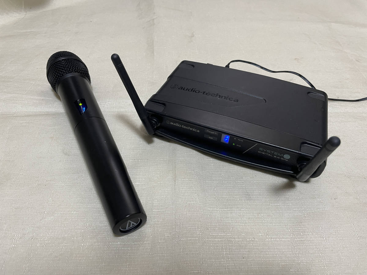 □□audio-technica ATW-1102 ワイヤレスマイクセット①□□ ic.sch.id