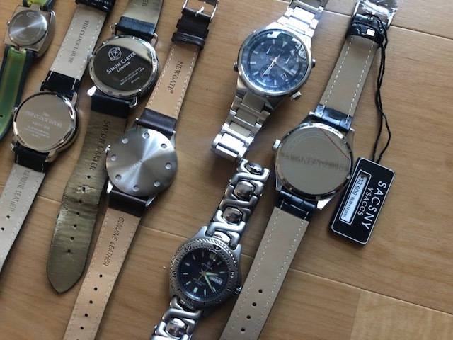  new goods exterior superior article beautiful goods junk treatment brand wristwatch together set CYMA EARNSHAW JACOUES LEMANS SACSNY SHIPS other original leather belt attaching great number 