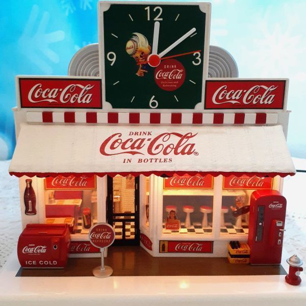 23年前の超レア新品 】ジオラマ コカコーラ 1950年代 オールド