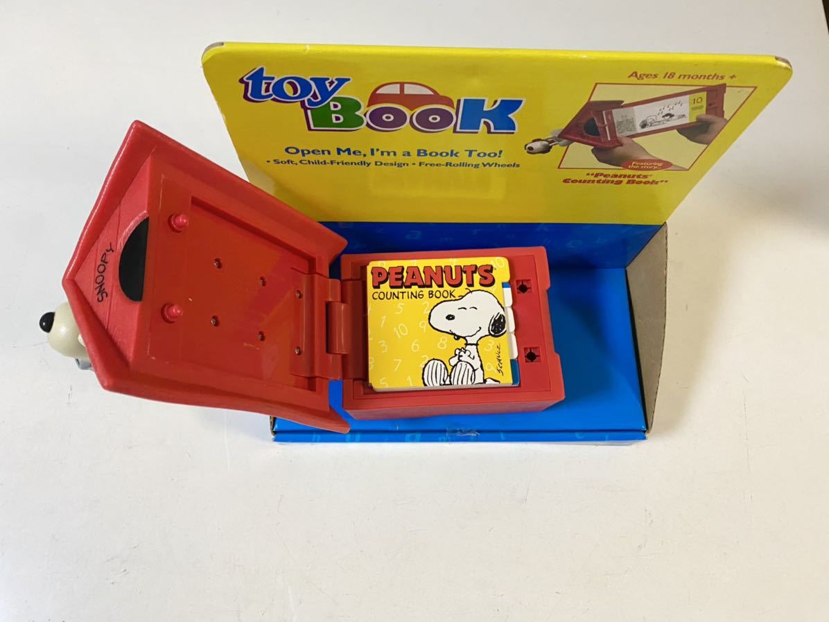 Snoopy Toy Book PEANUTS ERTL 絵本 ピーナッツ フライングエース スヌーピー トイブックの画像4