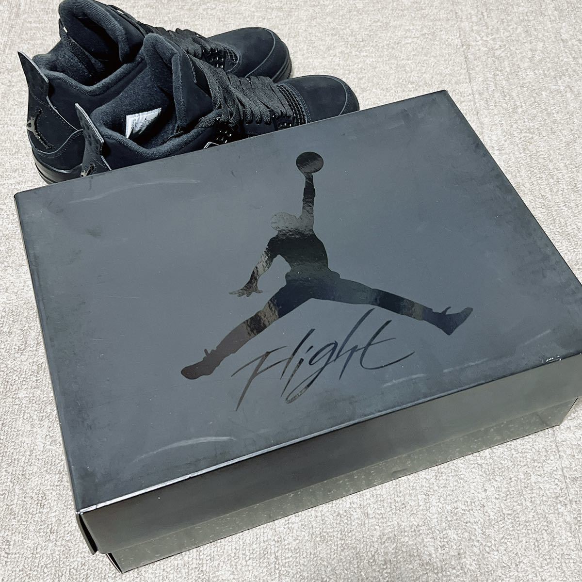 新品未使用】27 5cm NIKE AIR JORDAN 4 RETRO BLACK CAT ナイキ 新品未使用】27 5cm NIKE AIR JORDAN 4 RETRO BLACK CAT ナイキ