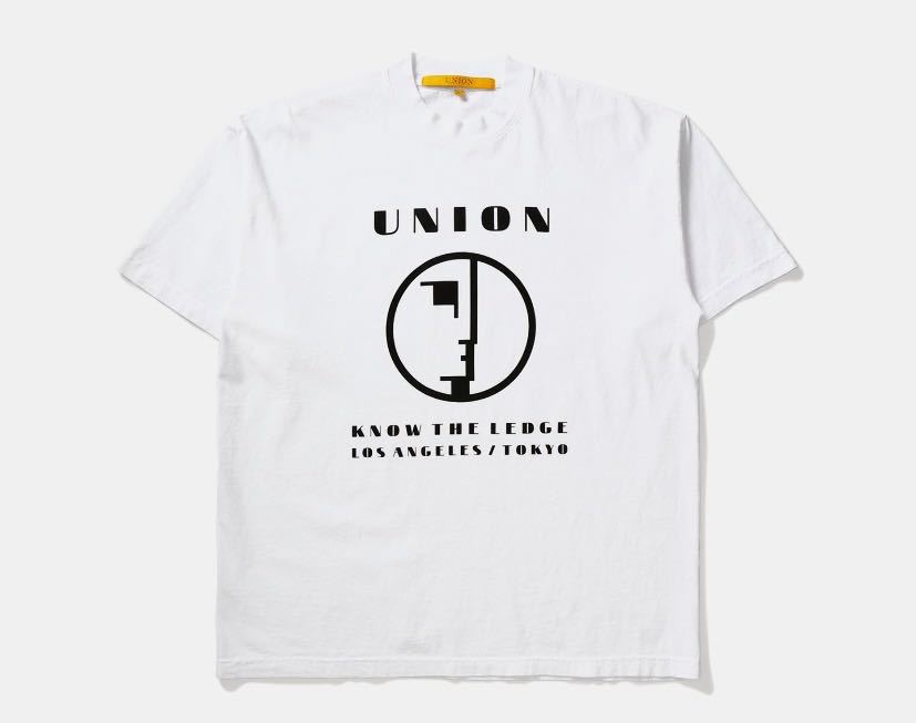 新品未使用品 サイズXL UNION ORIGINAL KTL TEE WHITE GREEN ユニオン オリジナル 半袖Tシャツ ホワイト グリーン_画像3