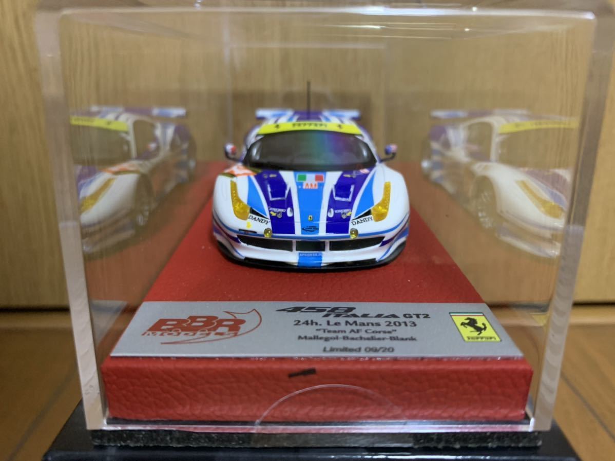 世界の人気ブランド 極美品 1 43 BBR フェラーリ458 ITALIA GT3 100台