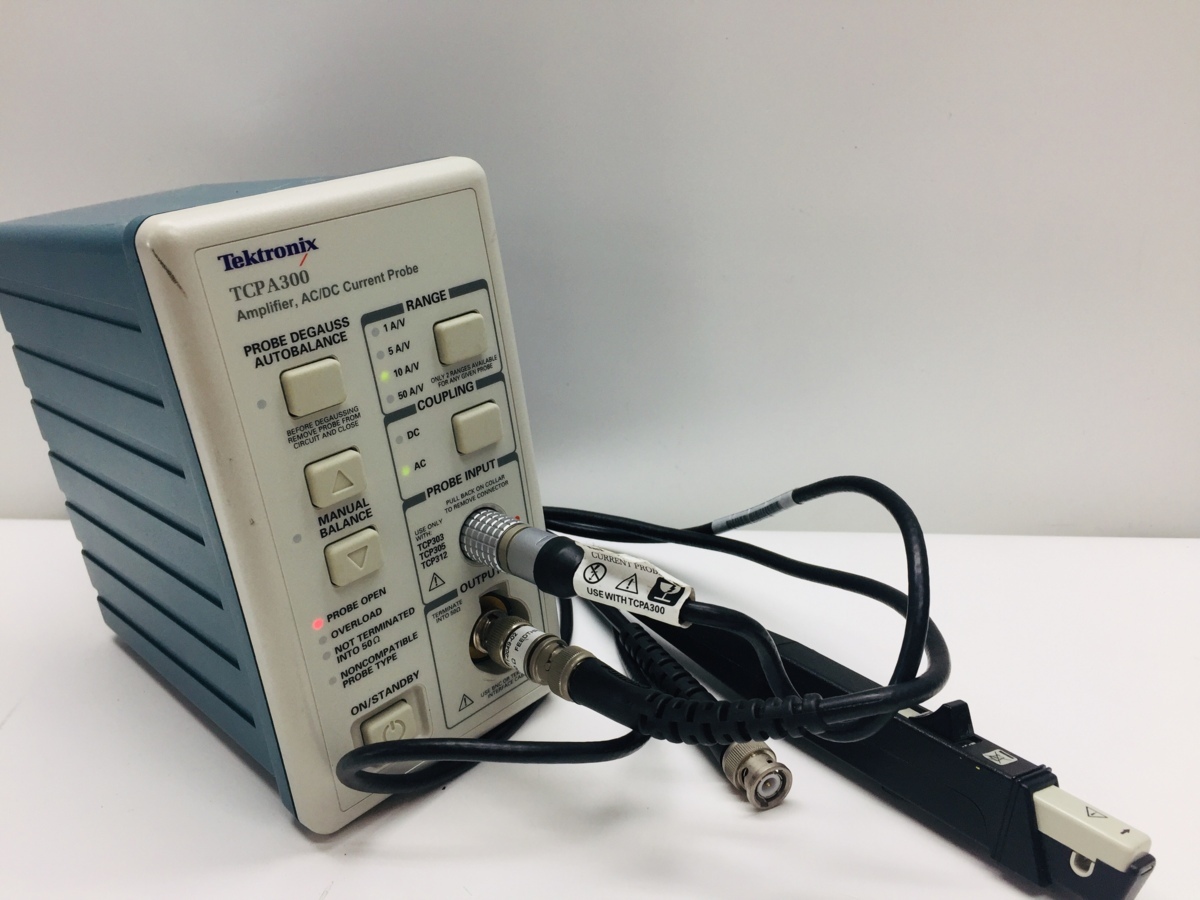 Yahoo!オークション - Tektronix TCPA300オシロスコーププローブ Yahoo!オークション - Tektronix TCPA300オシロスコーププローブ