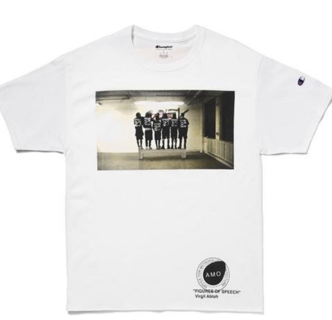 【予約】 Abloh Virgil MCA WHITE 新品　ホワイトTee Tシャツ アート オフホワイト アブロー ヴァージル white off L T-Shirt Art 文字、ロゴ