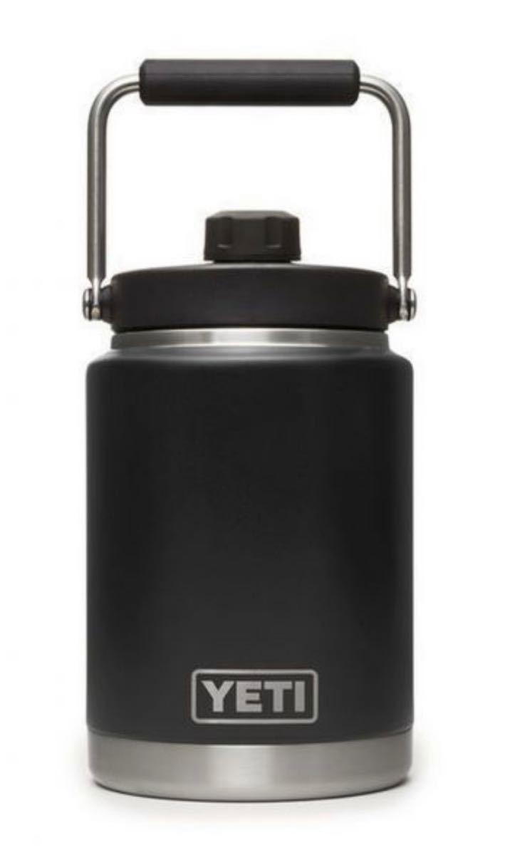 YETI Rambler 1/2 Gallon Insulated Jug Black イエティ ランブラー ハーフガロン ジャグ 黒 ブラック  新品未使用 HALF ウォータージャグ