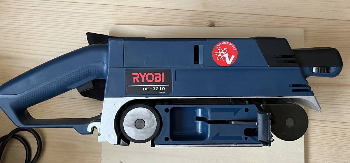 美品] RYOBI リョービ ベルトサンダー BE-3210 完動作品 [室内使用