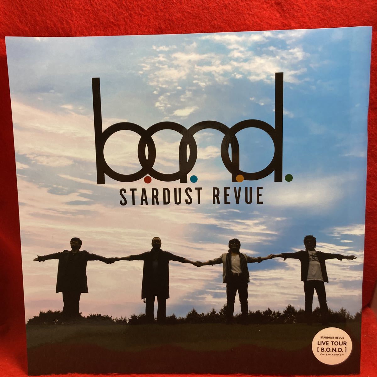 ○STARDUST REVUE LIVE TOUR B.O.N.D スターダストレビュー ビーオーエヌディー パンフレット 2012 根本要 柿沼清史 寺田正美 林紀勝_画像1