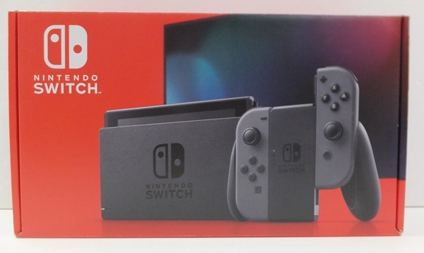 動作確認済み】Nintendo Switch グレー 本体-