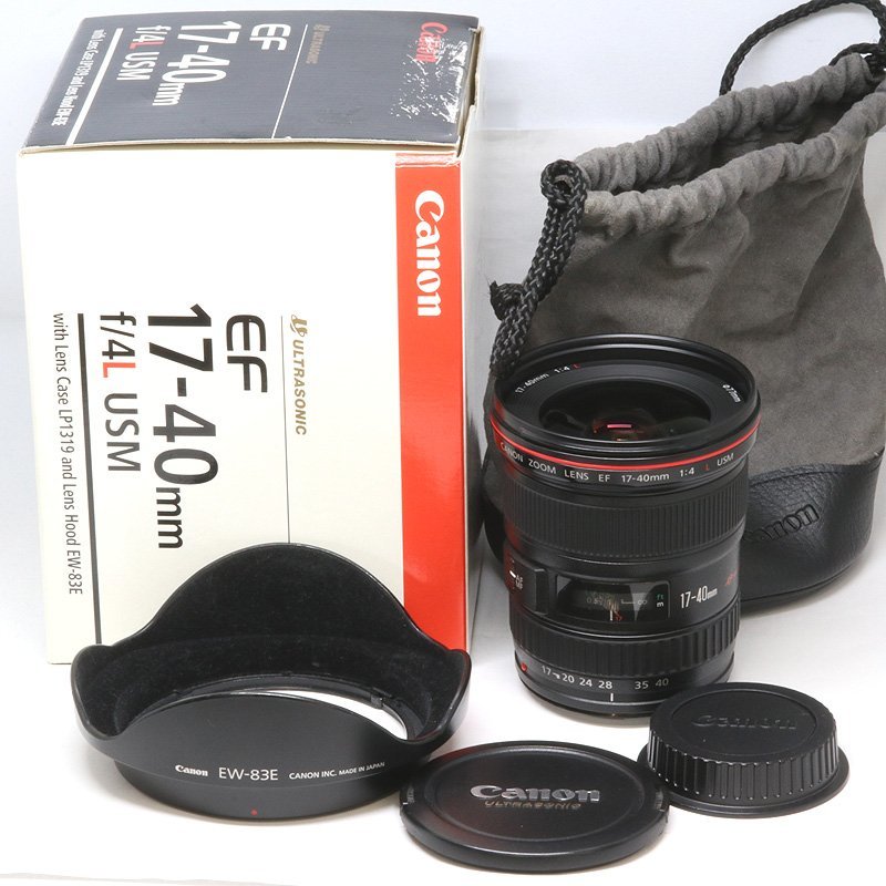 Canon EF17-40mm F4L USM レンズ | arquivos.hayximamilhomem.com.br