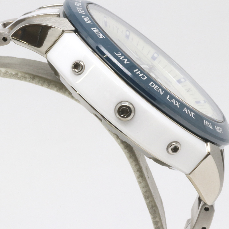 セイコー アストロン デュアルタイム SBXB039 世界限定 3000本 8X53-0AA0-2 メンズ ソーラー 電波 腕時計 （質屋 藤千商店）_画像3