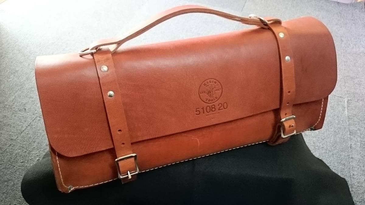 国内外の人気 @ <25083> KLEIN ツールバッグ 5108-20 レザー 本革 ヌメ革 新品未使用 USA 携行型 国内外の人気 @ <25083> KLEIN ツールバッグ 5108-20 レザー 本革 ヌメ革 新品未使用 USA 携行型