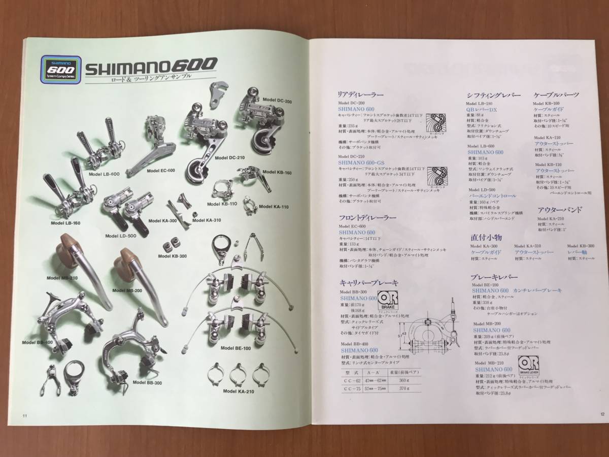 ■シマノ　ビンテージカタログ　A COMPLETE LINE OF SHIMANO 40P■_画像7