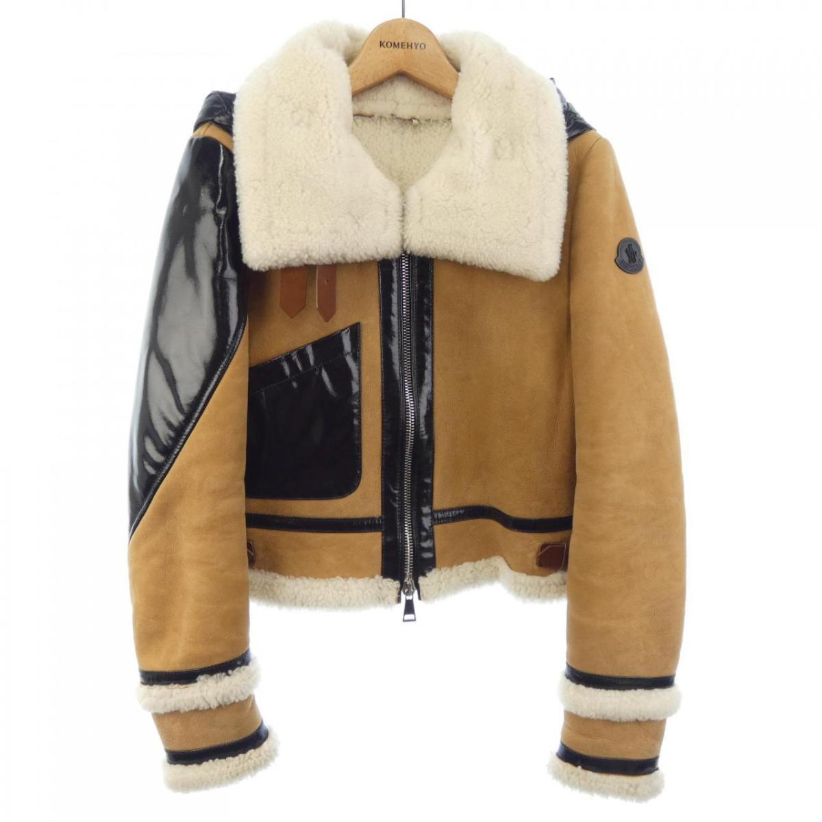 モンクレール MONCLER ムートンジャケット_画像1