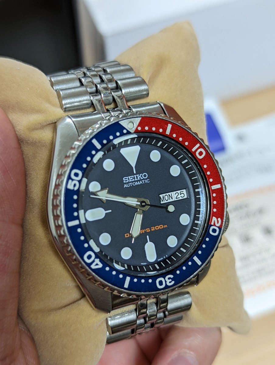 SEIKO 7s26-0020 ネイビーボーイ skx009 超美品 - 腕時計(アナログ)