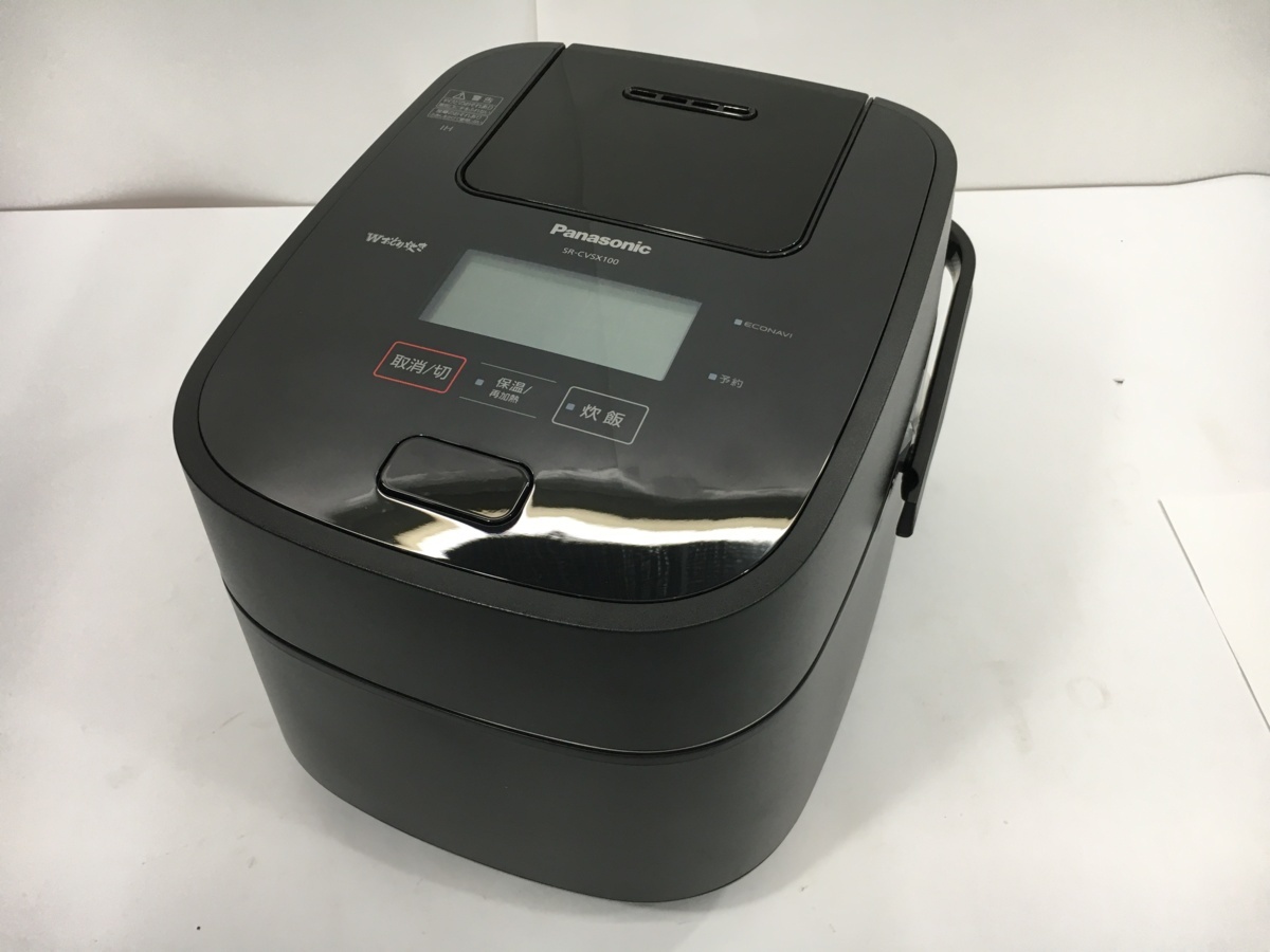 ☆~ 1円スタート!!Panasonic 【アウトレット品】 5.5合 スチーム