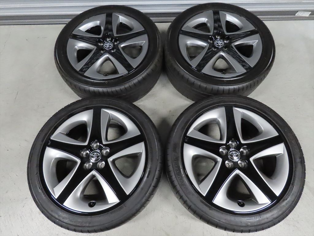 ガリ傷無 超バリ溝 トヨタ 50系 後期 プリウス ツーリング 純正 215