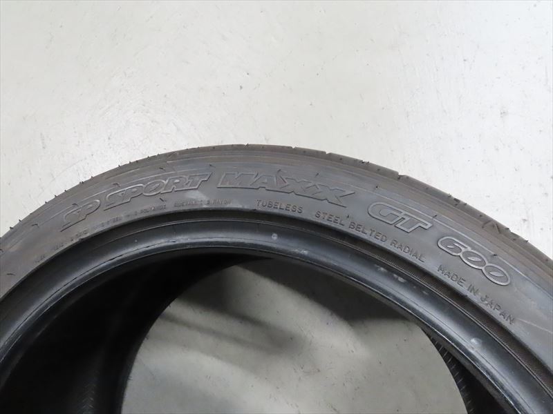 ダンロップ 285/35R19 Z34 フェアレディ DUNLOP GT600 SPスポーツ SPORT MAXX 新品イボ付 1本 送料込み_画像4